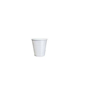 VASOS PLASTICOS BLANCO "HUHTA" 70CM3 X 100 UNID