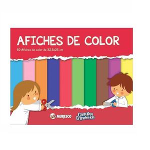 BLOCK MURESCO PAPEL AFICHE COLOR X 48HJS