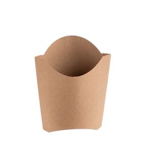 ESTUCHE BIO PAPAS FRITAS GRANDE MARRON X UNIDAD