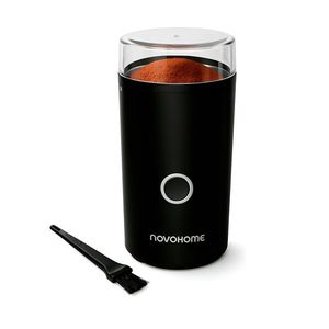 MOLINILLO DE CAFE ELECTRICO NOVOHOME ACERO INOX 200W 70G