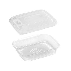 BANDEJAS MICROONDAS "COTNYL" N° 105 RECT C/ TAPAS X 50 UNID