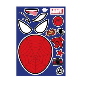 STICKERS MAKE A FACE PC SPIDERMAN X UNID