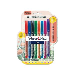 BOLIGRAFOS PAPER MATE VINTAGE X 8 UNIDADES