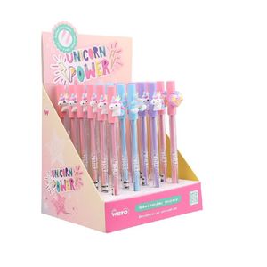 BOLIGRAFOS ROLLERS BORRABLES UNICORNIO X UNIDAD