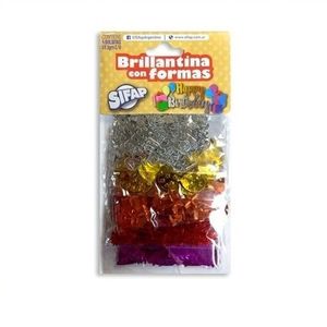 BRILLANTINA GIBRE C/ FORMAS HAPPY BIRTHDAY BL X 5