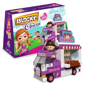 BLOCKY CHICAS FOOD TRUCK 65PZ X UNIDAD