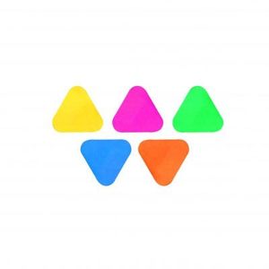 GOMAS DE BORRAR LAPIZ EZCO NEON TRIANGULAR X UNIDAD