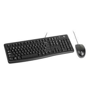 TECLADO Y MOUSE "LOGITECH" MK-120 NEGRO USB