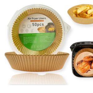 MOLDE FREIDORA DE AIRE "AIR FRYER PAPER" 20CM PAQ X 50