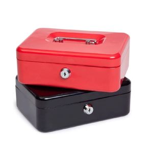 COFRE METALICO PORTA VALORES 20 X 16 X 9 X UNIDAD