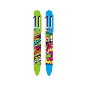LAPICERA BALLPEN 6 COLORES TORTUGA NINJA X UNI