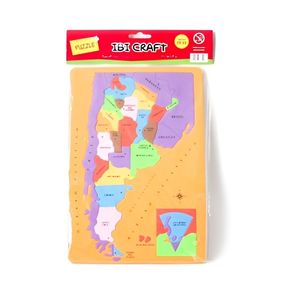 ROMPECABEZAS TERRITORIO ARGENTINO GOMA EVA 33X22 X UNID