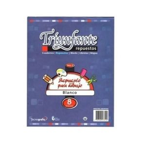 REPUESTO DIBUJO TRIUNFANTE BLANCO N° 3 X 8HJS