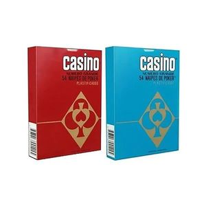 CARTAS POKER CASINO 54 NAIPES X UNIDAD