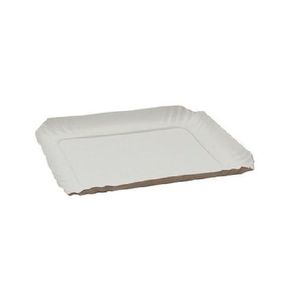 BANDEJAS SATINADAS N° 4 -24 X 19CM- X 100 UNIDADES