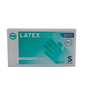 GUANTES DE LATEX CHICOS X CAJA 100 UNIDADES