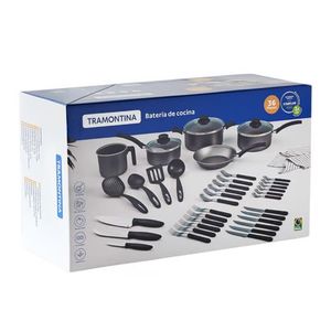BATERIA DE COCINA 36 PIEZAS TRAMONTINA 27899/273