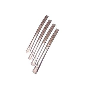 BOMBILLA DE ACERO CON FRASES X UNIDAD