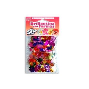 BRILLANTINA GIBRE C/ FORMAS FLOWERS BL X 5