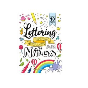 LIBRO LETTERING PARA NIÑOS X UNIDAD