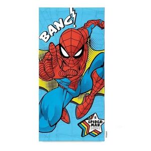 TOALLON TONDOSO SPIDERMAN 70 X 130 X UNID