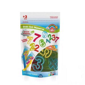MASAS PACK DIDO SET NUMEROS X UNIDAD