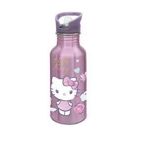 BOTELLA ALUMINIO 545ML HELLO KITTY X UNIDAD
