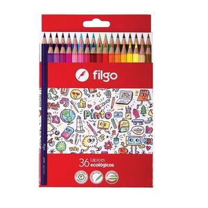 LAPIZ "FILGO" COLOR LARGO X 36 UNIDADES