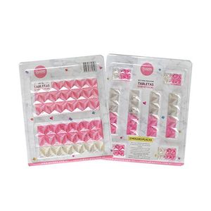 SET 2 PLACAS - TABLETAS -GEOMETRICAS- X UNID