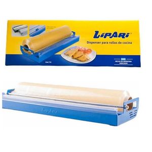 DISPENSER FILM PVC LIPARI 38CM HASTA 600MTS COD 751 METAL