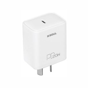 CARGADOR SOUL USB CVQ-PD20W SALIDA C 20W SIN CABLE X UNID