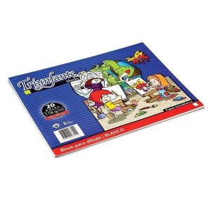 BLOCK DIBUJO TRIUNFANTE BLANCO N° 5 X 20HJS