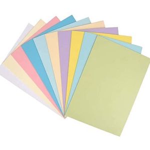 GOMA EVA A4 1.7MM COLORES PASTEL X PACK 10