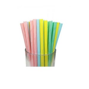 SORBETES POLIPAPEL COLORES PASTEL X 24 UNIDADES