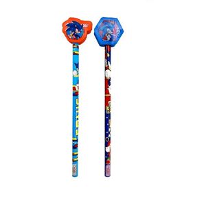 LAPIZ NEGRO SONIC CON GOMA X UNIDAD