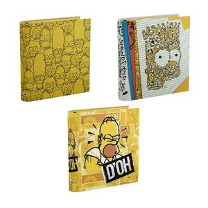 CARPETAS ESCOLARES LOS SIMPSONS 3X40 X UNID