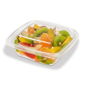 ENSALADERA CUADRADA PET N° 444 CON TAPA X UNIDAD