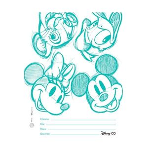 SEPARADORES DE MATERIAS DISNEY 100 N° 3 X UNID
