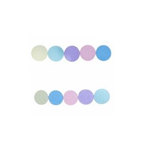 POSAVASO SILICONA CIRCULAR PASTEL X UNID