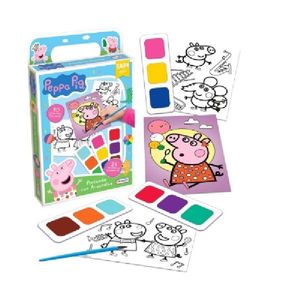 SET PINTANDO C/ACUARELA PEPPA PIG X UNI