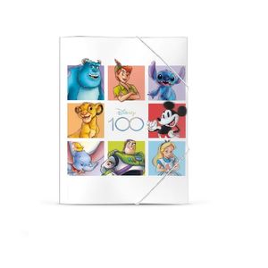 CARPETAS OFICIO 3 SOLAPAS DISNEY 100 X UNIDAD