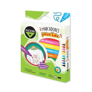 MARCADORES PIZZINI PARA TELA X 10 COLORES