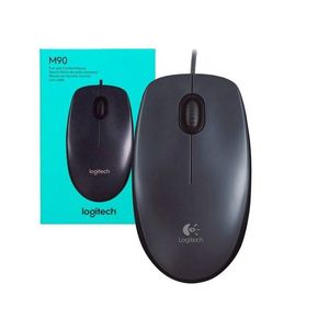 MOUSE "LOGITECH" M90 USB NEGRO X UNIDAD