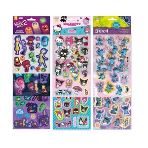 STICKERS PLANCHA VS PERSONAJES X UNIDAD