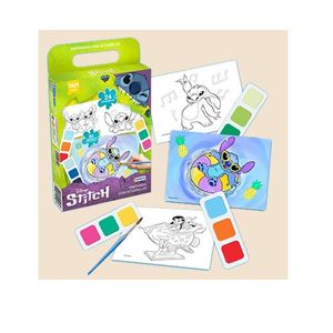 SET PINTANDO C/ ACUARELA STITCH X UNI