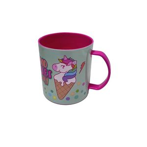 TAZA PLASTICA 340ML CRESKO X UNIDAD