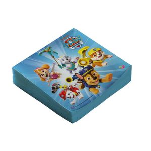 SERVILLETA IMPRESA PAW PATROL X 20 UNI
