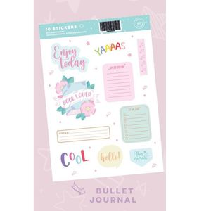 STICKERS PC BULLET JOURNAL X UNID