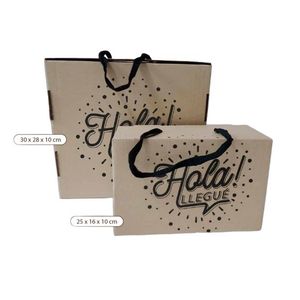 CAJA E-COMMERCE 1 MICRO C/ MANIJA 25 X 16 X 10 IMPRESA X UNID