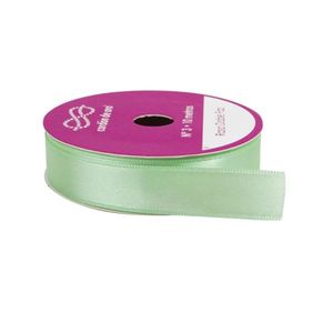 CINTA RASO DOBLE FAZ VERDE AGUA 15MM X 10MTS X UN